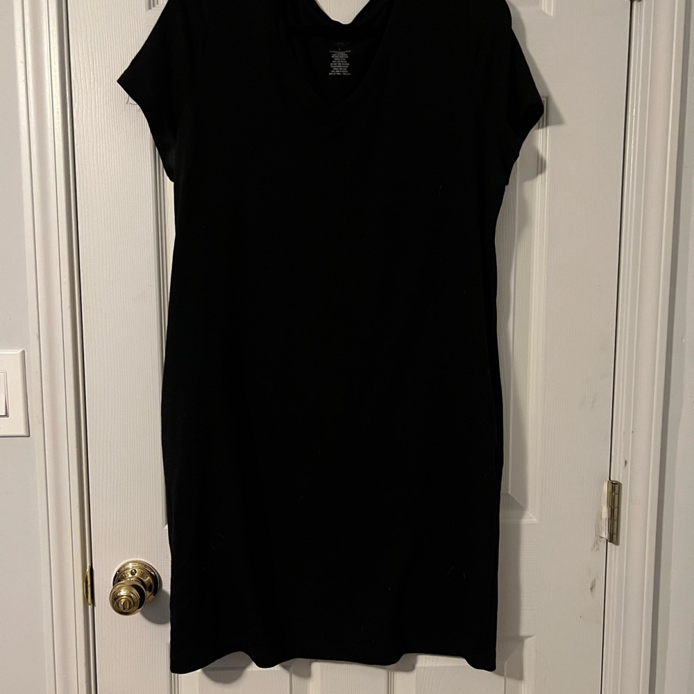 St. John's Bay Black dress with pockets